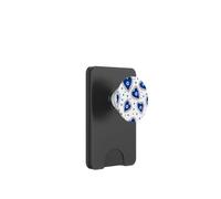 Dark Deep Blue Mal Eye Gr ye Heart Eye PopSockets PopWallet para MagSafe