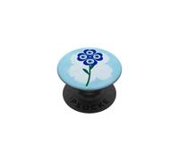 Dark Deep Blue Mal Eye Gr ye Shamrock PopSockets PopGrip Adhesivo