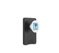 Dark Deep Blue Mal Eye Gr ye Shamrock PopSockets PopWallet para MagSafe