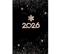 Dark Elegance 2026: A sleek and sophisticated hardcover notebook for daily writing, ideas, and reflections.