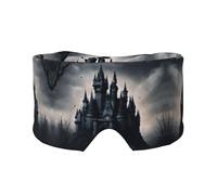 Dark Fairy Tale Castle02 - Orejeras para dormir con estampado de cuento de hadas para adultos, perfecta para viajes, camping, meditación