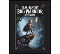 Dark Fantasy Bug Warrior Sketchbook: A Large Unlined Drawing Journal for Fantasy Art and Creature Design