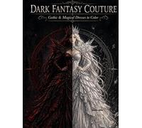 Dark Fantasy Couture: Gothic & Magical Dresses Coloring Book for Adults (Fantasy Dress Collection)