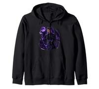 Dark Fantasy FAE Masculino, Romance, murciélago, Corte, Guerrero Sudadera con Capucha