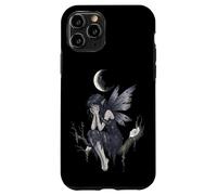 Dark Fantasy Fairy Under a Cracked Moon Carcasa para iPhone 11 Pro