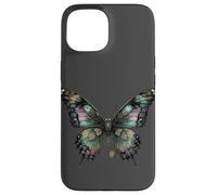 Dark Fantasy Steampunk Butterfly Illustration Carcasa para iPhone 15