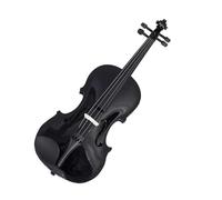 Dark Fiddle Kit Violín principiante Violín acústico de tamaño completo 4-4 3-4 1-2 1-4 1-8 JUEGO de violín(Size:3/4)