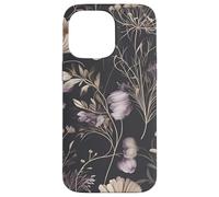 Dark Floral Pattern Moody Vintage Flowers Gothic Romantic Carcasa para iPhone 14 Pro MAX
