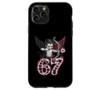 Dark Gothic Valentine 67 Cupido Flecha Anti Love Meme Carcasa para iPhone 11 Pro