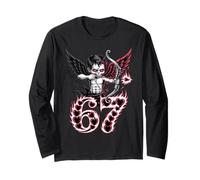 Dark Gothic Valentine 67 Cupido Flecha Anti Love Meme Manga Larga