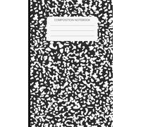 Dark Grey Marble Notebook, Modern Minimal Journal Wide Ruled for School Notes and Work Writing 6x9, matte cover: Modern dark marble aesthetic with ... for productivity and everyday writing