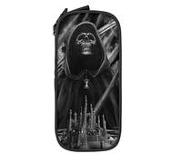 Dark Grim Reaper Castle - Estuche para lápices, minimalista, portátil, duradero, con cremallera, para escuela, oficina, color negro, color, 5.0cm*10.5cm*20.5cm, Estuche para lápices