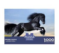 Dark Horse Puzzle De Madera Impermeable DIY Puzzle De 1000 Piezas Regalos para Adultos Imposible Rompecabezas para Adultos Juegos Educativos