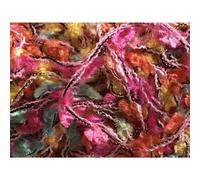 Dark Horse Yarns Flag 405A Candy Jar Orange Yellow Mint Pink Mini Flag 20 Gram