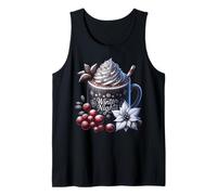 Dark Hot Chocolate For Cocoa Lovers and Frosty Winter Nights Camiseta sin Mangas