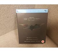 The Dark Knight Trilogy (Blu-ray) Christian Bale Heath Ledger Liam Neeson
