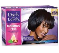 Dark & Lovely Kit Regular No-Lye Relaxer Superior Moisture Plus Nutritive African Shea Manteca de karité africana Hair Care Agent Oscuro y hermoso para cabello medio grueso rizado enrollado