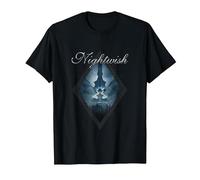 Dark Passion Play (Portada del álbum + Logotipo de Nightwish Camiseta, Hombre, Negro, 3XL