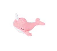 (Dark pink)Interactive Jumping Animals Cat Toy Rechargeable Plush Lobster/Whale/Shark with Realistic Sounds
