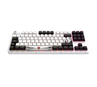 Dark Project ALU87 Fuji II - Teclado mecánico para juegos con cable | ISO multilingüe | Intercambio en caliente | Interruptores engrasados G3MS Sapphire | Estabilizadores engrasados | Montaje de junta