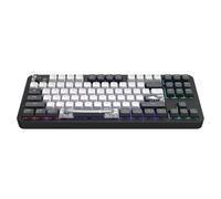 Dark Project Aluminium Bushido (inglés de EE.UU.) [ANSI] - Teclado mecánico para juegos, cable USB, RGB, G3MS Moonstone, intercambiable en caliente, estabilizadores engrasados, aluminio TKL,
