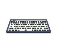 Dark Project KD83A LTD - Teclado de Aluminio para Juegos, TKL, 83 Teclas, interruptores mecánicos Gateron Cap Verde Azulado, estabilizadores engrasados, retroiluminación RGB Personalizable, (Eng)