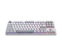 Dark Project Teclado mecánico para juegos ALU87A DAYLIGHT | ANSI ENG | Intercambio en caliente | Interruptores engrasados de velocidad de circonita G3MS | Estabilizadores engrasados | Montaje de junta
