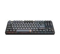 Dark Project Teclado mecánico para juegos ALU87A MIDNIGHT | ANSI ENG | Intercambio en caliente | Interruptores engrasados de velocidad de circonita G3MS | Estabilizadores engrasados | Montaje de junta