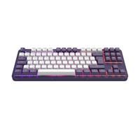 Dark Project Teclado mecánico para juegos ALU87A VIOLET | ISO multilingüe | Interruptores engrasados G3MS Sapphire | Estabilizadores engrasados | Montaje de junta flexible | Aluminio | TKL 80% | RGB |