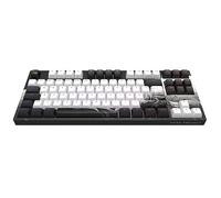 Dark Project - Teclado para juegos de 87 tintas, TKL, 87 teclas, interruptores mecánicos G3MS Zafiro, estabilizadores engrasados, retroiluminación RGB personalizable, teclado con cable USB, color
