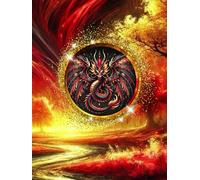 Dark Realms: A Fantasy Composition Notebook College Ruled: With a Demonic Touch - fantasy creatures |Journal for work, school, office, home office, diary | 110 lined Pages with a quote 8.25x11"