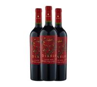 Dark Red Valle del Maule 75 cl Vino tinto (Caja de 3 Botellas de 75 cl)