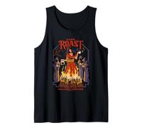 Dark Roast Coffee Witch Occult Retro Funny Adult Humor Camiseta sin Mangas