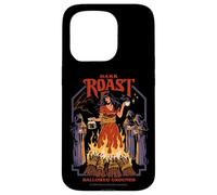 Dark Roast Coffee Witch Occult Retro Funny Adult Humor Carcasa para iPhone 15 Pro