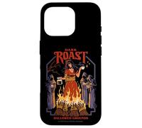 Dark Roast Coffee Witch Occult Retro Funny Adult Humor Carcasa para iPhone 16 Pro