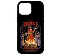 Dark Roast Coffee Witch Occult Retro Funny Adult Humor Carcasa para iPhone 16 Pro Max