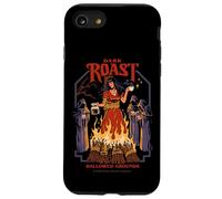 Dark Roast Coffee Witch Occult Retro Funny Adult Humor Carcasa para iPhone SE (2020) / 7 / 8