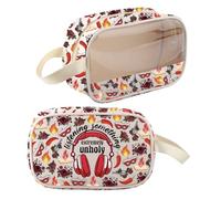 Dark Romance - Bolsa de maquillaje para lector de romance oscuro, regalos para escuchar algo extremadamente impío de fantasía, bolsa de aseo