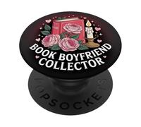 Dark Romance Book Boyfriend Collector Romantasy Bookish PopSockets PopGrip Adhesivo
