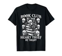Dark Romance Book Club By Day Heart Thief By Night Camiseta