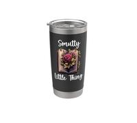 Dark Romance Book Merch Smutty Little Thing Cute Smut Reader Vaso térmico de acero inoxidable de doble pared