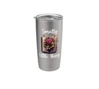 Dark Romance Book Merch Smutty Little Thing Cute Smut Reader Vaso térmico de acero inoxidable de doble pared