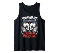 Dark Romance Booktok You Had Me At Trigger Warning Camiseta sin Mangas