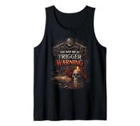Dark Romance Booktok You Had Me At Trigger Warning Camiseta sin Mangas