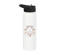 Dark Romance me tenía en Trigger Warning Skeleton Book Reader Stainless Steel Insulated Water Bottle