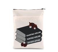 Dark Romance Merch Cat & Mouse Gift H D Carlton Book Sleeve Haunting Adeline Bookish Merch (Satan Red Rose BS)