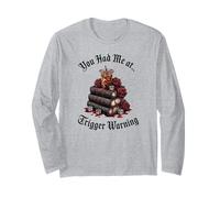 Dark Romance Merch,You Had Me At Trigger Warning Book Club Manga Larga