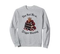 Dark Romance Merch,You Had Me At Trigger Warning Book Club Sudadera