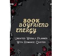 Dark Romance Planner - Undated Gothic Weekly & Monthly Planner with Mood Tracker, Habit Tracker, Goal Setting Pages - A5/Letter Size