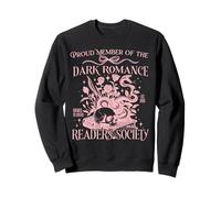 Dark Romance Reader Society Book Lover's Tee Design Sudadera